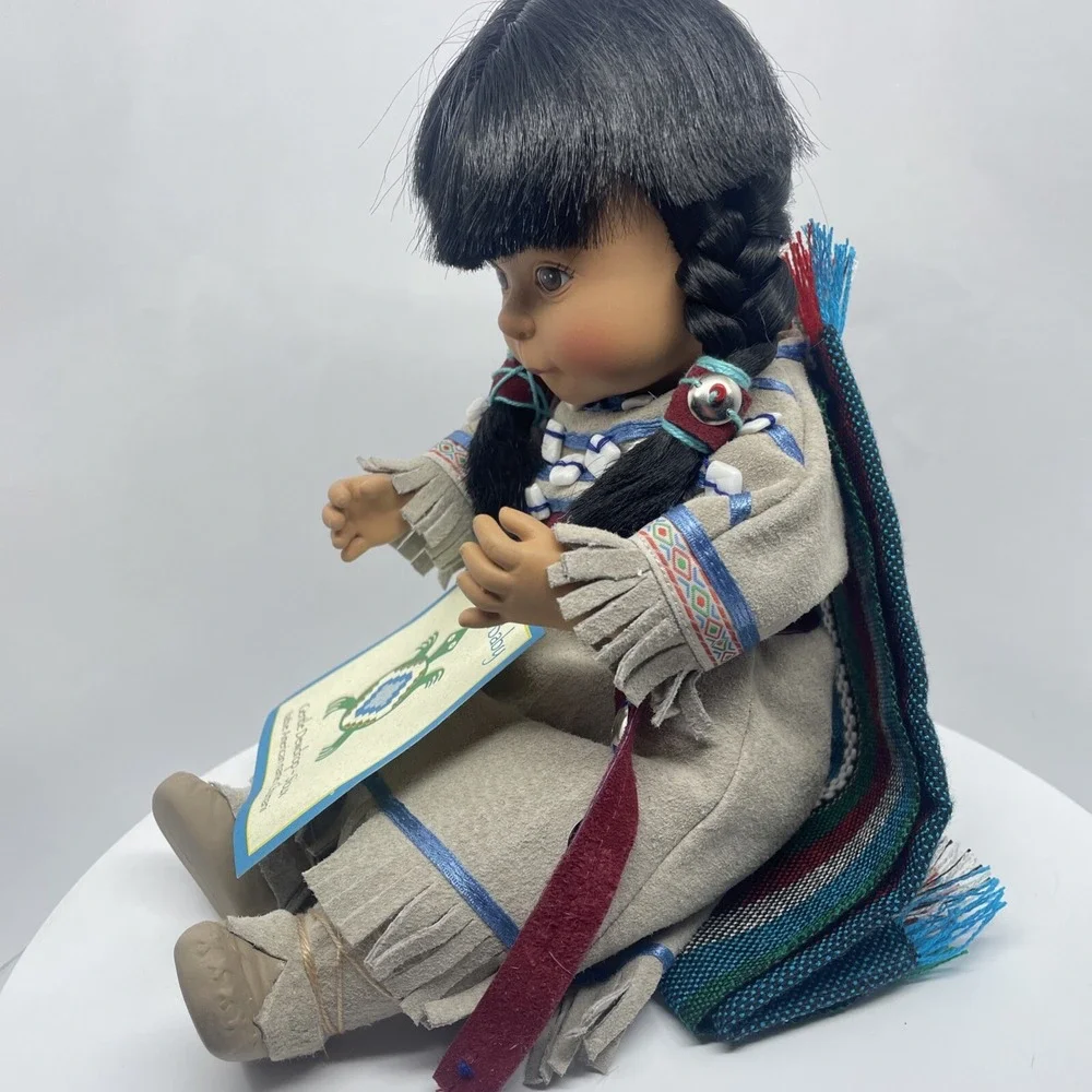 Gentle‎ Dreams Baby Doll Sioux Girl Collectible Native Figure NEW Indian Doll